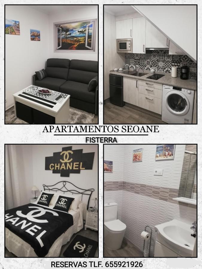 Apartamento Seoane Bajo Finisterre Bagian luar foto